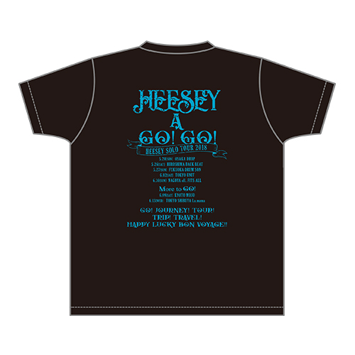 ツアーTシャツ（ブラック）